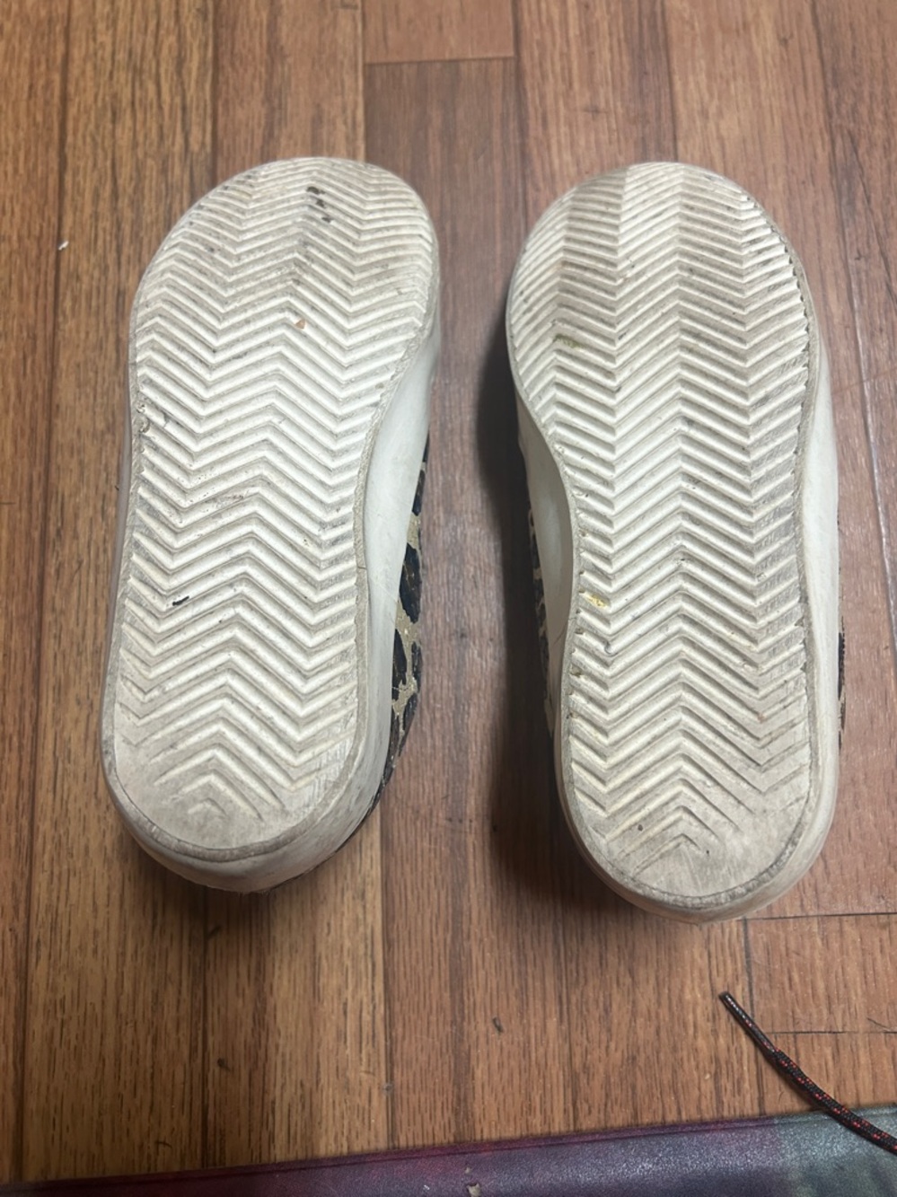 Zadig & Voltaire Women's Leo Wild Sneakers Leopard Metallic Gold White IT36 US7 - Picture 12 of 12